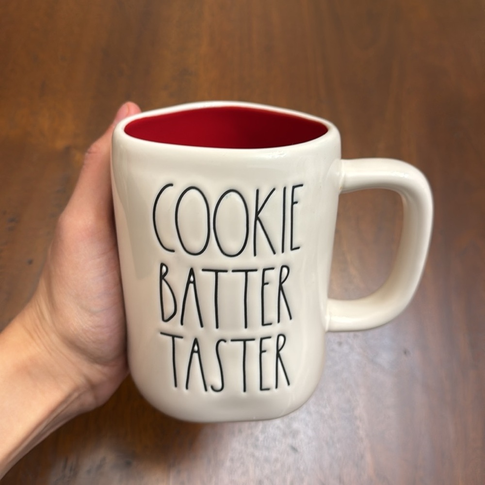 Cookie Batter Taster Rae Dunn Artisan Collection Christmas Special Cup Mug New - Picture 1 of 8
